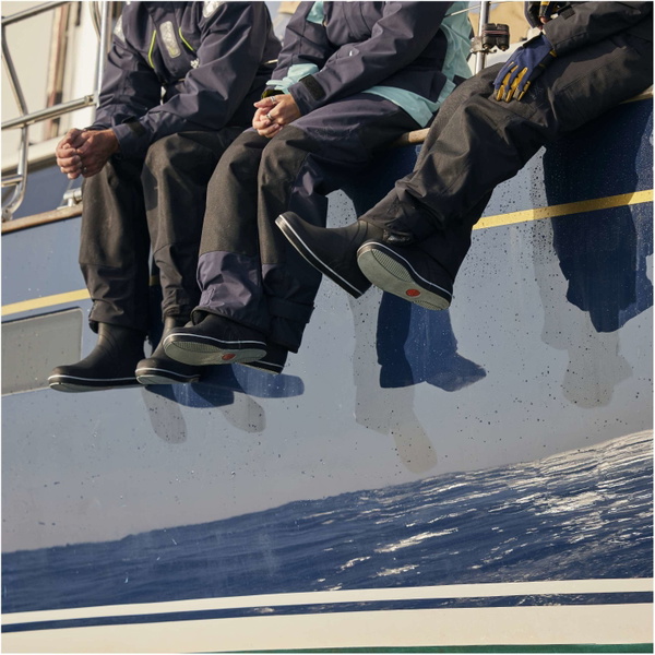 2026 Gill Short Cruising Segeln Stiefel 917 - Schwarz
